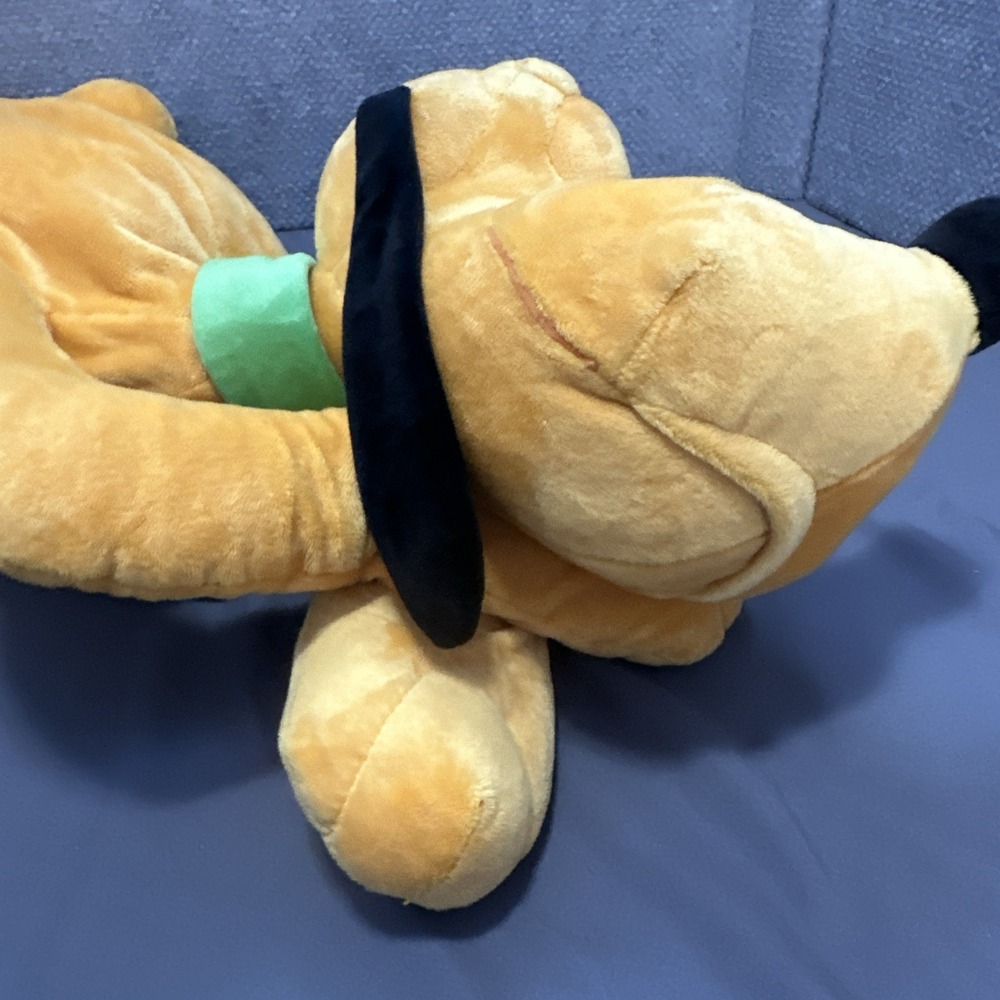 Disney Pluto the Dog Sleeping Laying Plush Stuffed Animal Toy 24" Plush - Picture 6 of 12